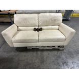 Couch: 80" Leather Like (Located East Rutherford, NJ) (NOTE: REMOVAL 2-DAYS ONLY THURSDAY/FRIDAY,