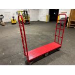 U-Boat: Platform Truck - 16 x 48", Red (Located East Rutherford, NJ) (NOTE: REMOVAL 2-DAYS ONLY