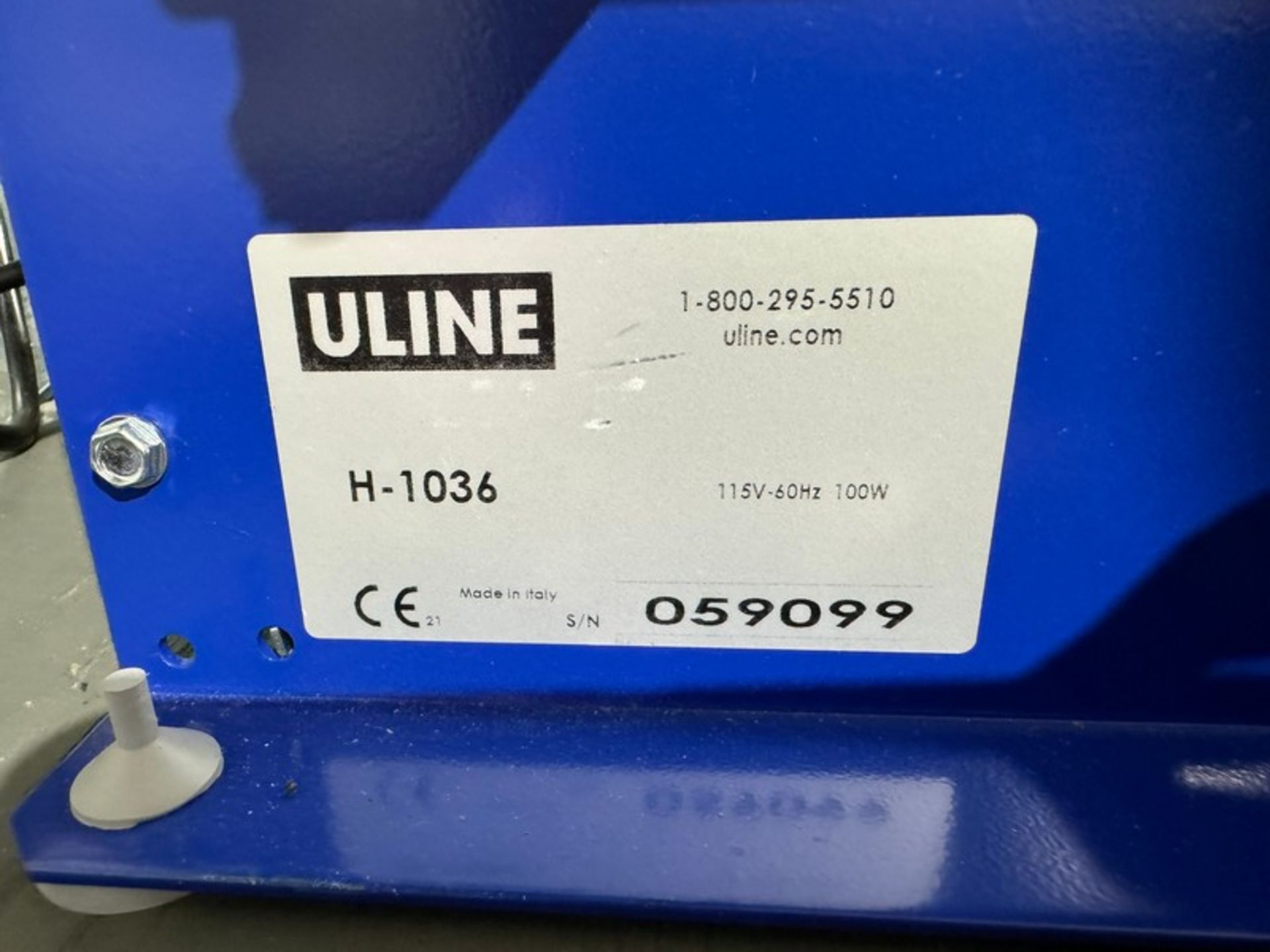 ULINE Taper, M/N H-1036, S/N 059099 (LOCATED IN MOUNT HOME, AR) - Image 3 of 3