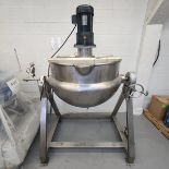 80 USG tilt scrape surface Kettle Flowmat Jacketed 316 SS (Inv. #301D) (Loading Fee $350) (Located