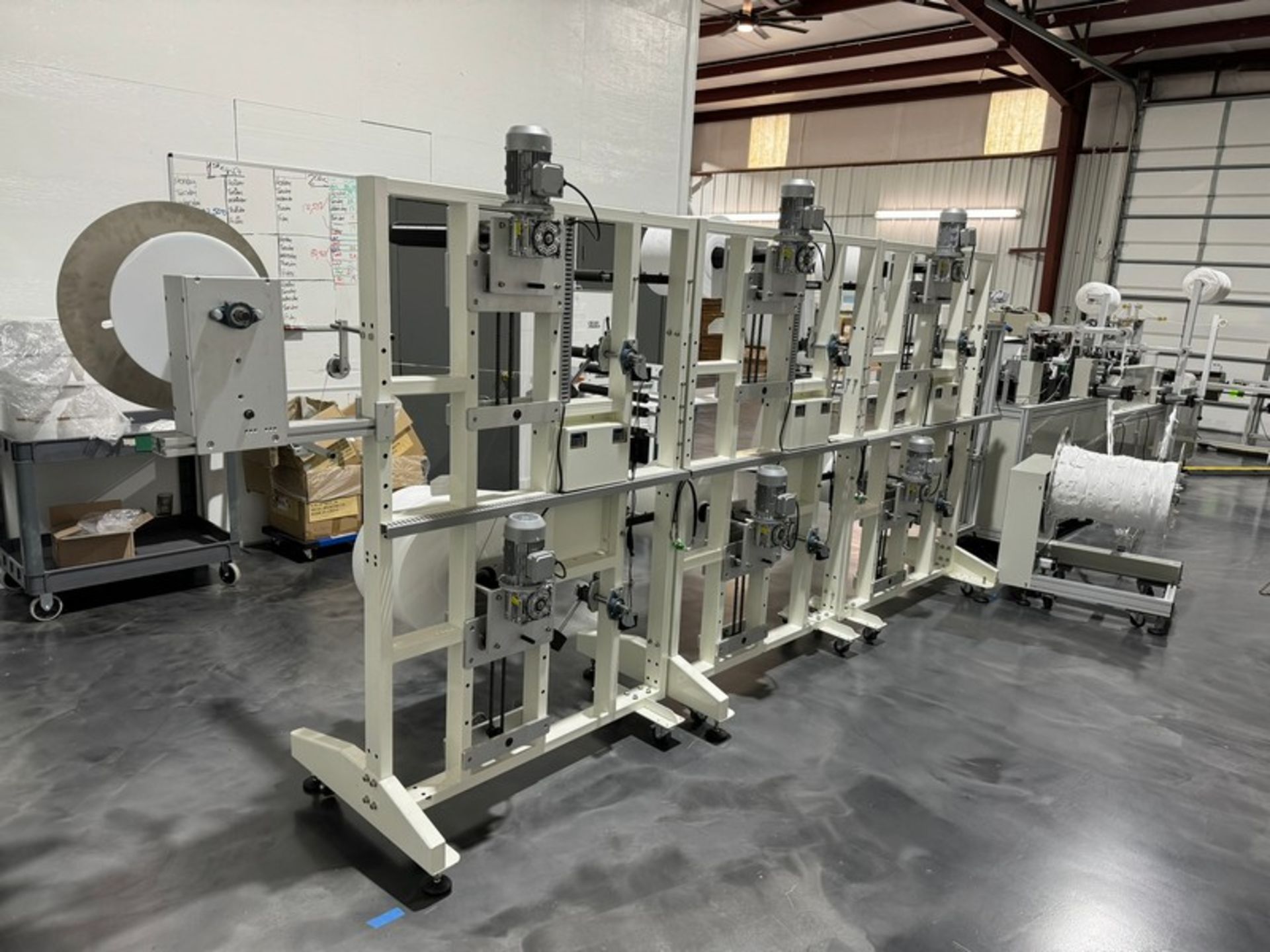 BULK BID: 2022 KYD Automatic 4,000 Units Per Hour Mask Manufacturing Line, Includes Lots 2-5 ( - Image 18 of 58