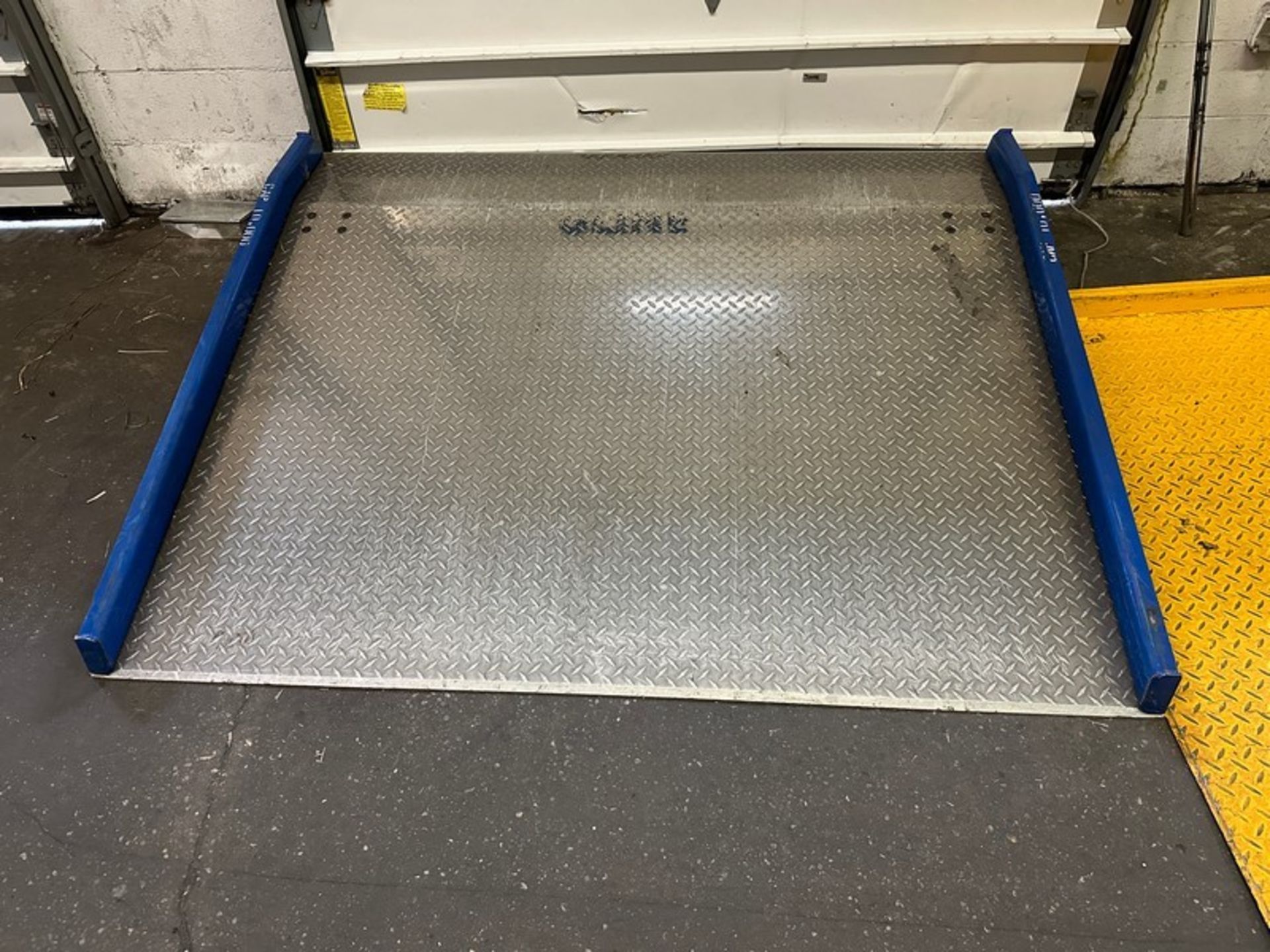 Dock Plate: 72" x 60" Blue (Located East Rutherford, NJ) (NOTE: REMOVAL 2-DAYS ONLY THURSDAY/FRIDAY,