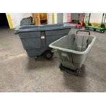 Utility Tilt Truck: LOT (2pc) 1 Cubic Yard + .5 CY (Located East Rutherford, NJ) (NOTE: REMOVAL 2-