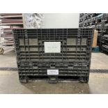 One Lot of 110 Units - 48x48 Gaylord Collapsible Bulk Shipping Pallet Containers Bins (Located