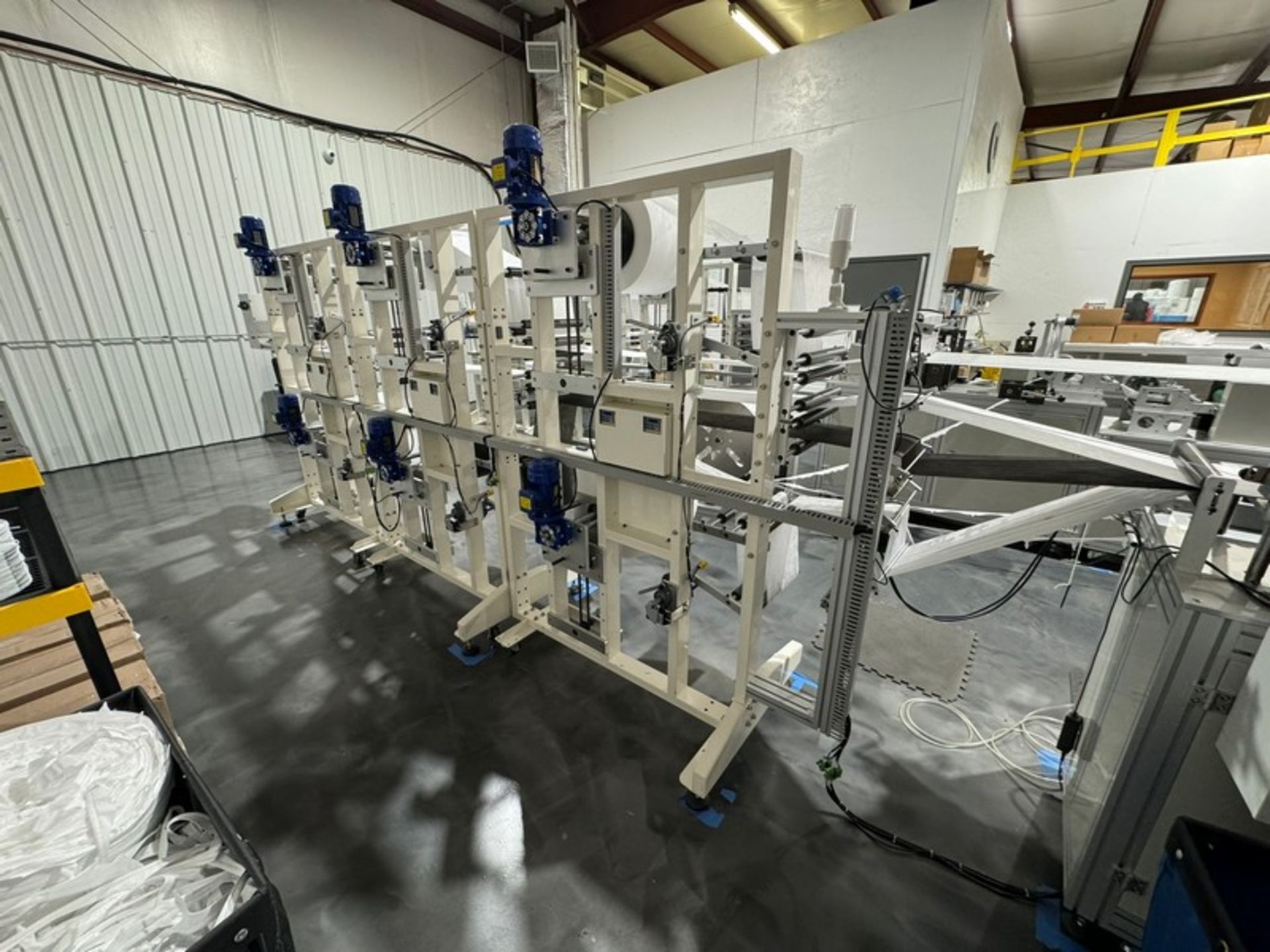 BULK BID: 2022 KYD Automatic 4,000 Units Per Hour Mask Manufacturing Line, Includes Lots 2-5 ( - Image 37 of 58