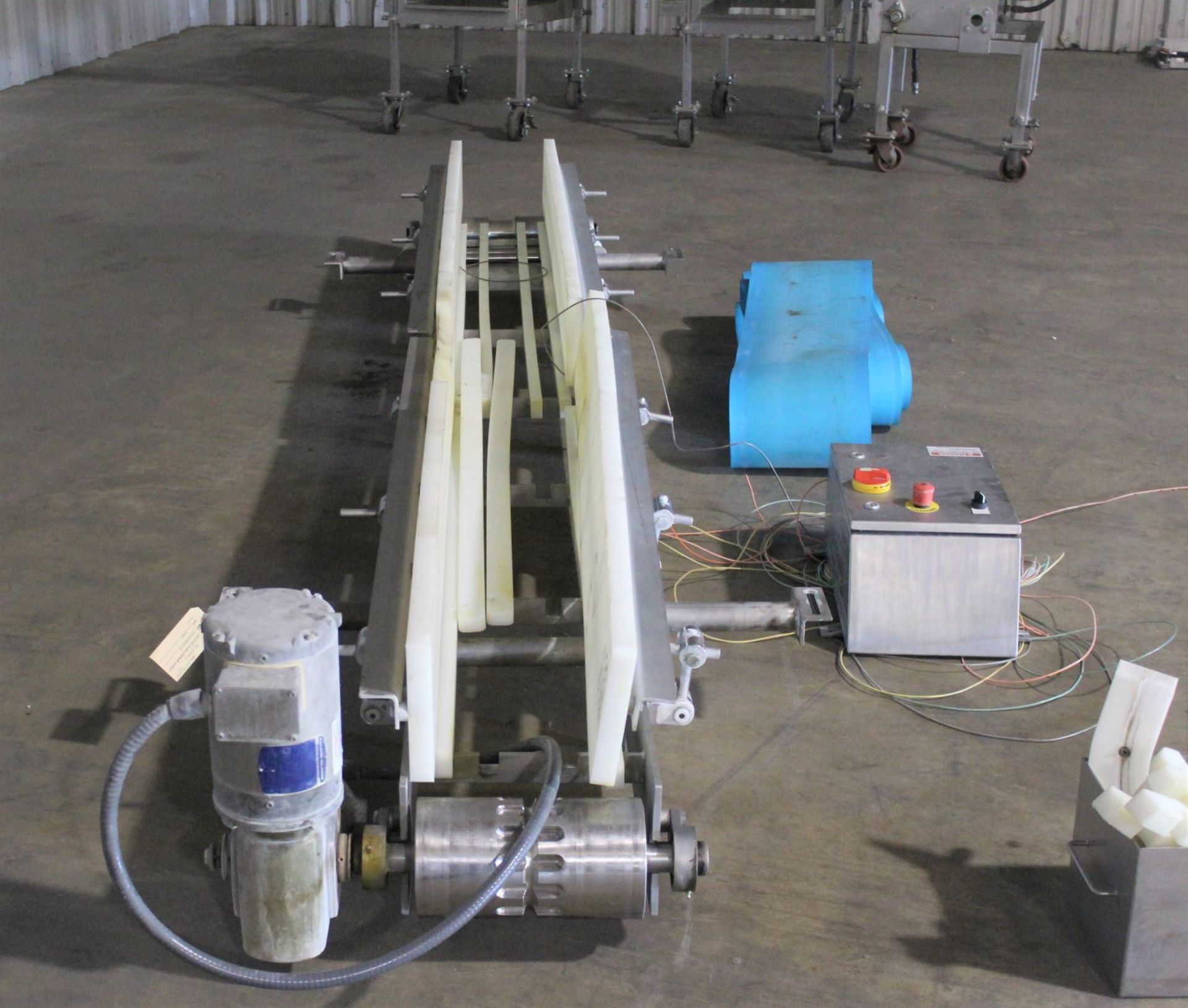 Kofab Scale Infeed Conveyor, 12" wide x 144" long, Serial# 100000000141 - Image 2 of 4