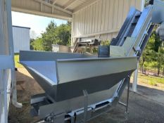 Hopper Conveyor, 65” W x 47” L x 42” deep