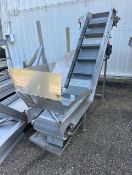 Hopper Conveyor (3) 80" outfeed - dims 66w x 48l x 69h - 12" belt