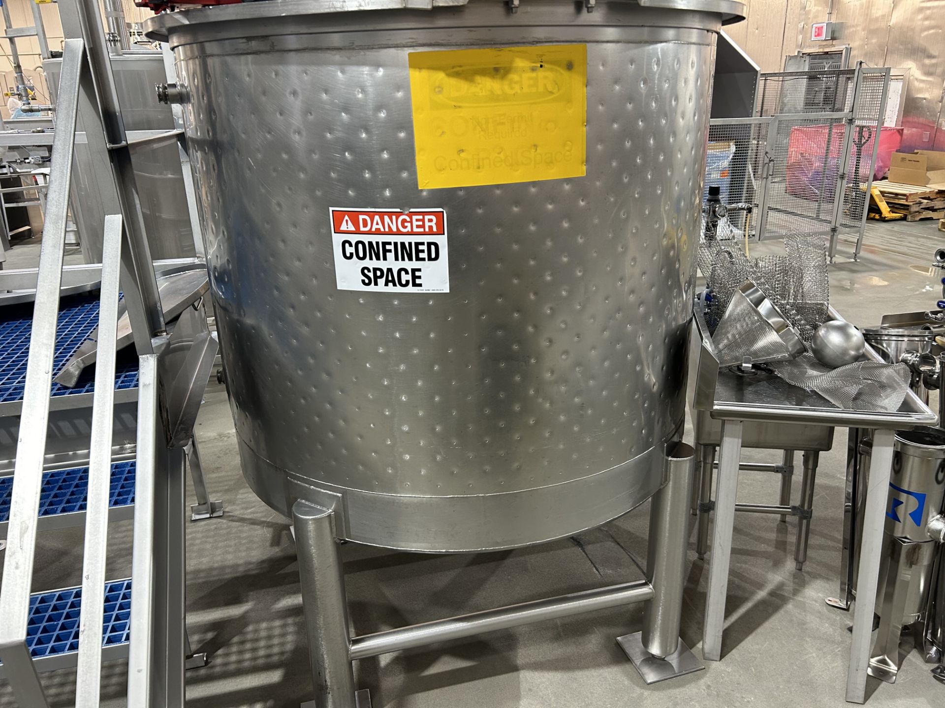 500 Gal. S/S Jacketed Tank