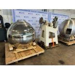 S/S Panning Ball, with Base, Includes 3 hp Agitation & Drive, with NORD Motor, 230/460 Volts,
