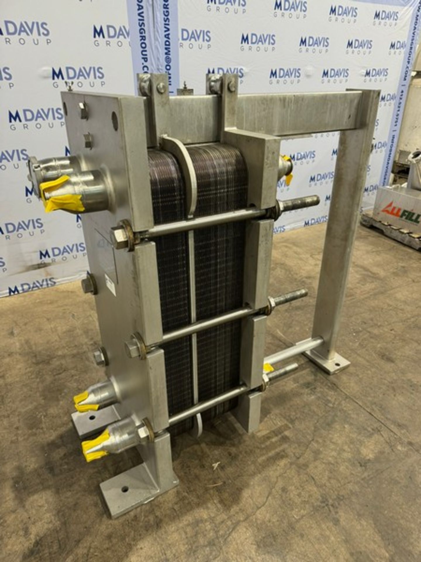 APV Crepaco Inc. 2-Section Plate Heat Exchanger, (INV#88406)(Located @ the MDG Auction Showroom 2. - Image 6 of 7
