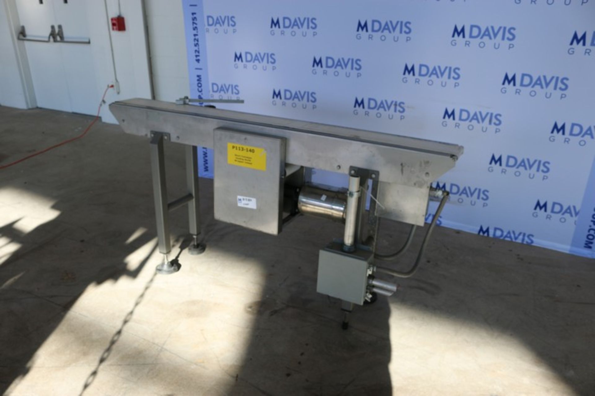 Benchmark Automation S/S Conveyor, M/N RH BC, Job #: 2006 11-C, 480 Volts, 3 Phase, Aprox. 72" L - Image 2 of 10