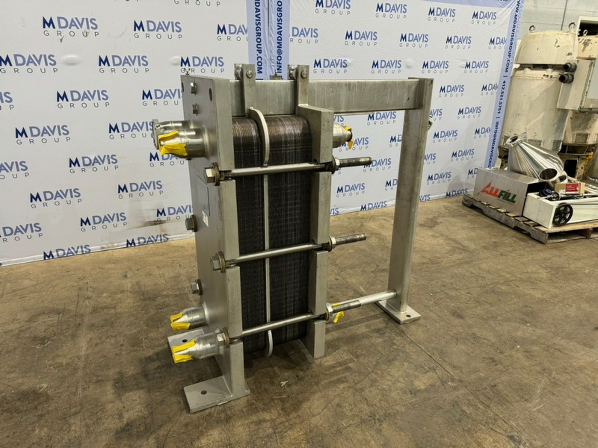 APV Crepaco Inc. 2-Section Plate Heat Exchanger, (INV#88406)(Located @ the MDG Auction Showroom 2.