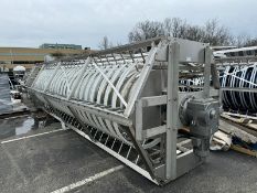 Spiral Conveyor System, Overall Height: Aprox. 27 ft. H x 16" W Conveyor Bed, with Top Mounted Drive