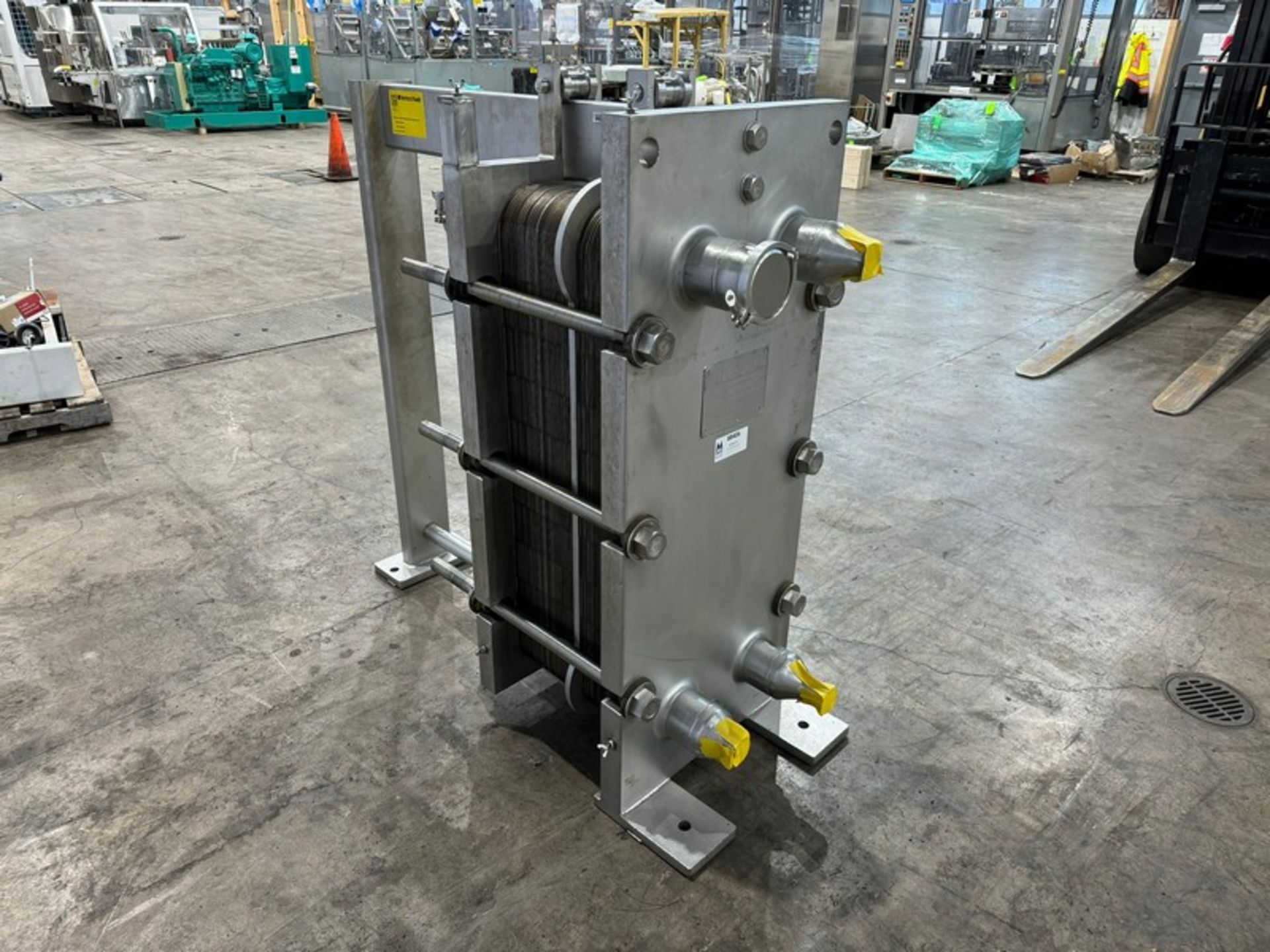APV Crepaco Inc. 2-Section Plate Heat Exchanger, (INV#88406)(Located @ the MDG Auction Showroom 2. - Image 4 of 7
