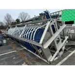 Spiral Conveyor System, Overall Height: Aprox. 27 ft. H x 16" W Conveyor Chain, with Top Mounted