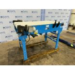 Twin Belt Straight Section of Transfer Conveyor, Aprox. 15" W Belts, with (2) Drives, Overall