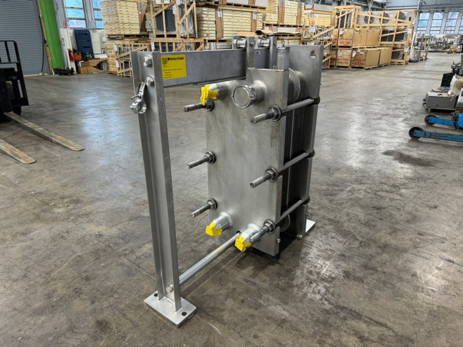 APV Crepaco Inc. 2-Section Plate Heat Exchanger, (INV#88406)(Located @ the MDG Auction Showroom 2. - Image 3 of 7