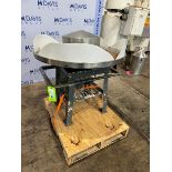Turn Table, , with S/S Clad Motor, Mounted on Mild Steel Frame (INV.#103563)(RIGGING, LOADING, &