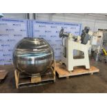 S/S Panning Ball, with Base, Includes 3 hp Agitation & Drive, with NORD Motor, 230/460 Volts,