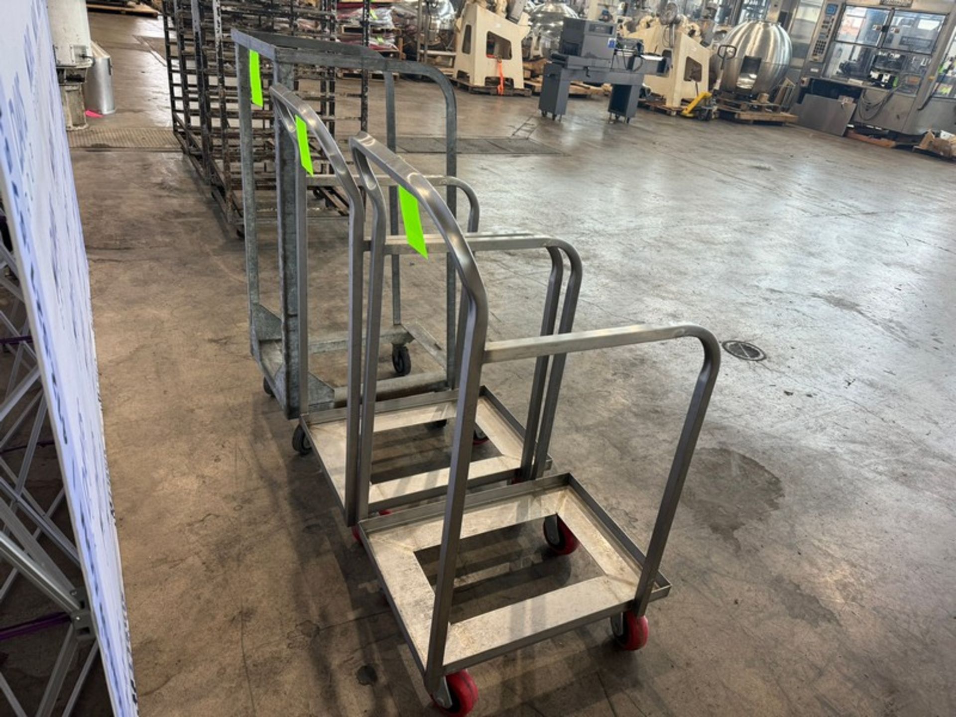 (3) Aluminum Pan Racks, Assorted Sizes, Mounted on Casters (INV#103075) (Located @ the MDG Auction - Image 5 of 5