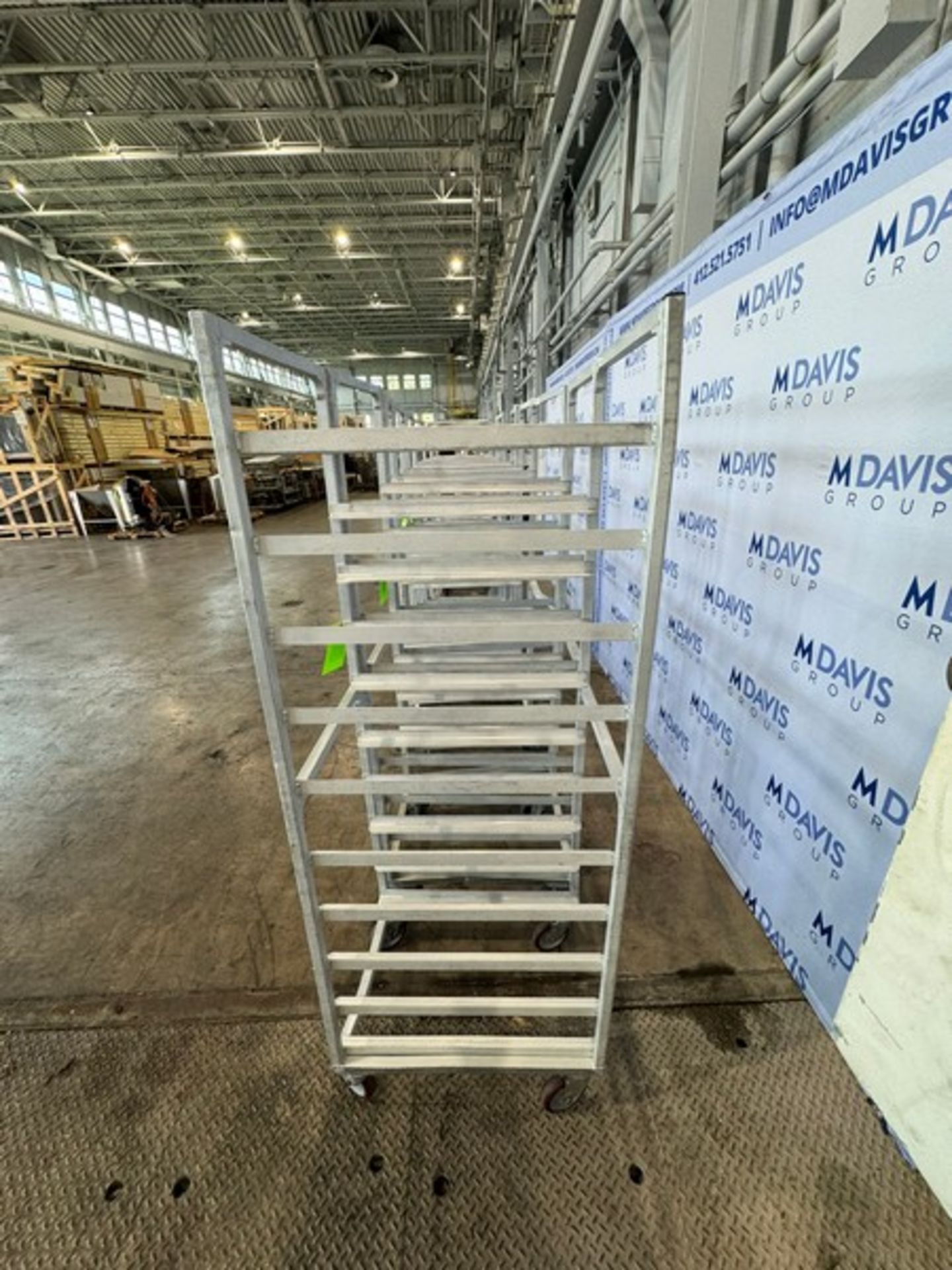 (10) Aluminum Pan Racks, Mounted on Casters (INV#103074) (Located @ the MDG Auction Showroom 2.0 - Image 5 of 7