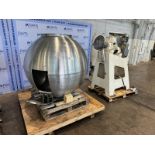 S/S Panning Ball, with Base, Includes 3 hp Agitation & Drive, with NORD Motor, 230/460 Volts,