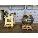 S/S Panning Ball, with Base, Includes 3 hp Agitation & Drive, with NORD Motor, 230/460 Volts,