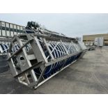 Spiral Conveyor System, Overall Height: Aprox. 27 ft. H x 16" W Conveyor Chain, with Top Mounted