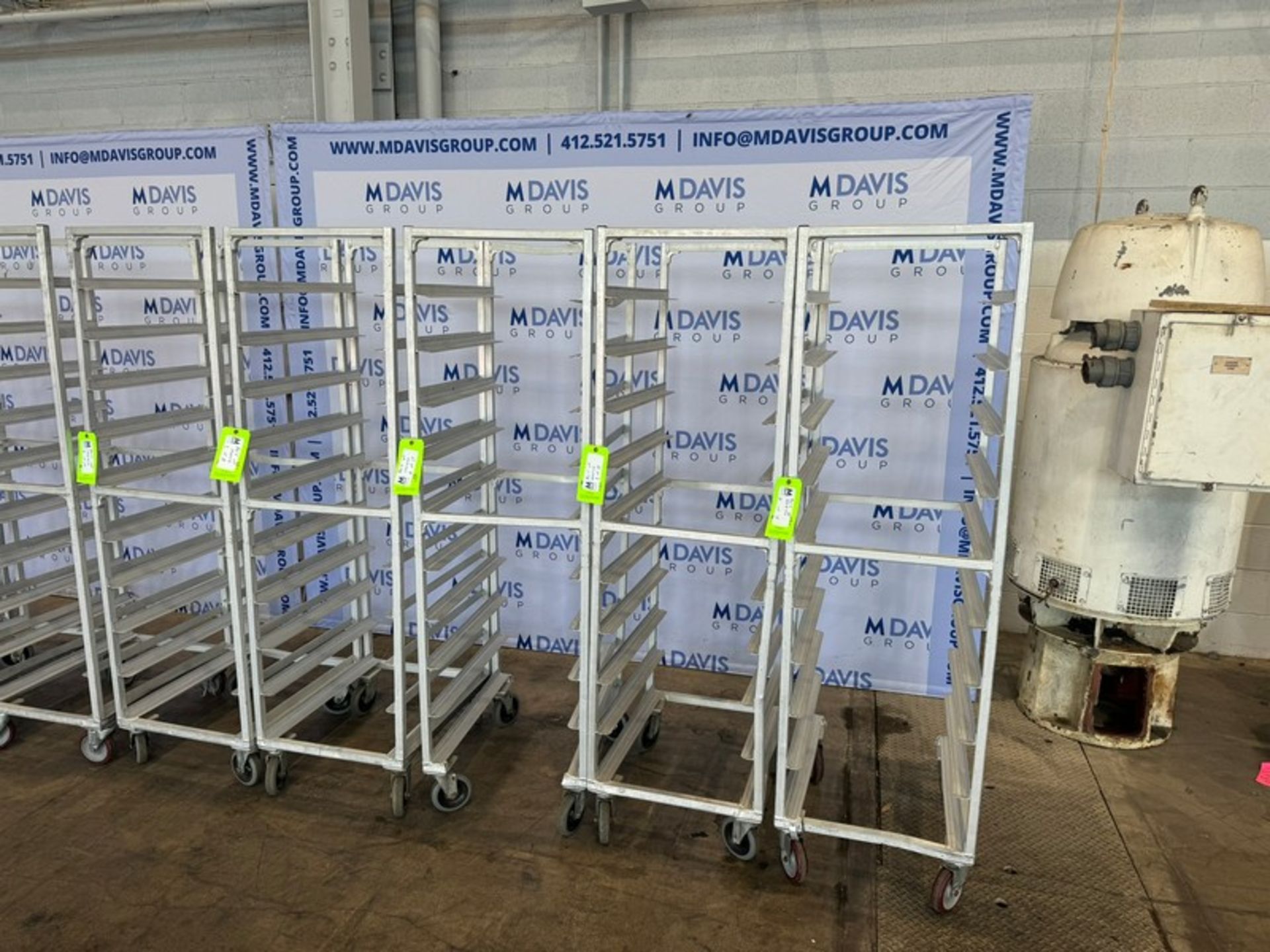 (10) Aluminum Pan Racks, Mounted on Casters (INV#103074) (Located @ the MDG Auction Showroom 2.0 - Image 2 of 7