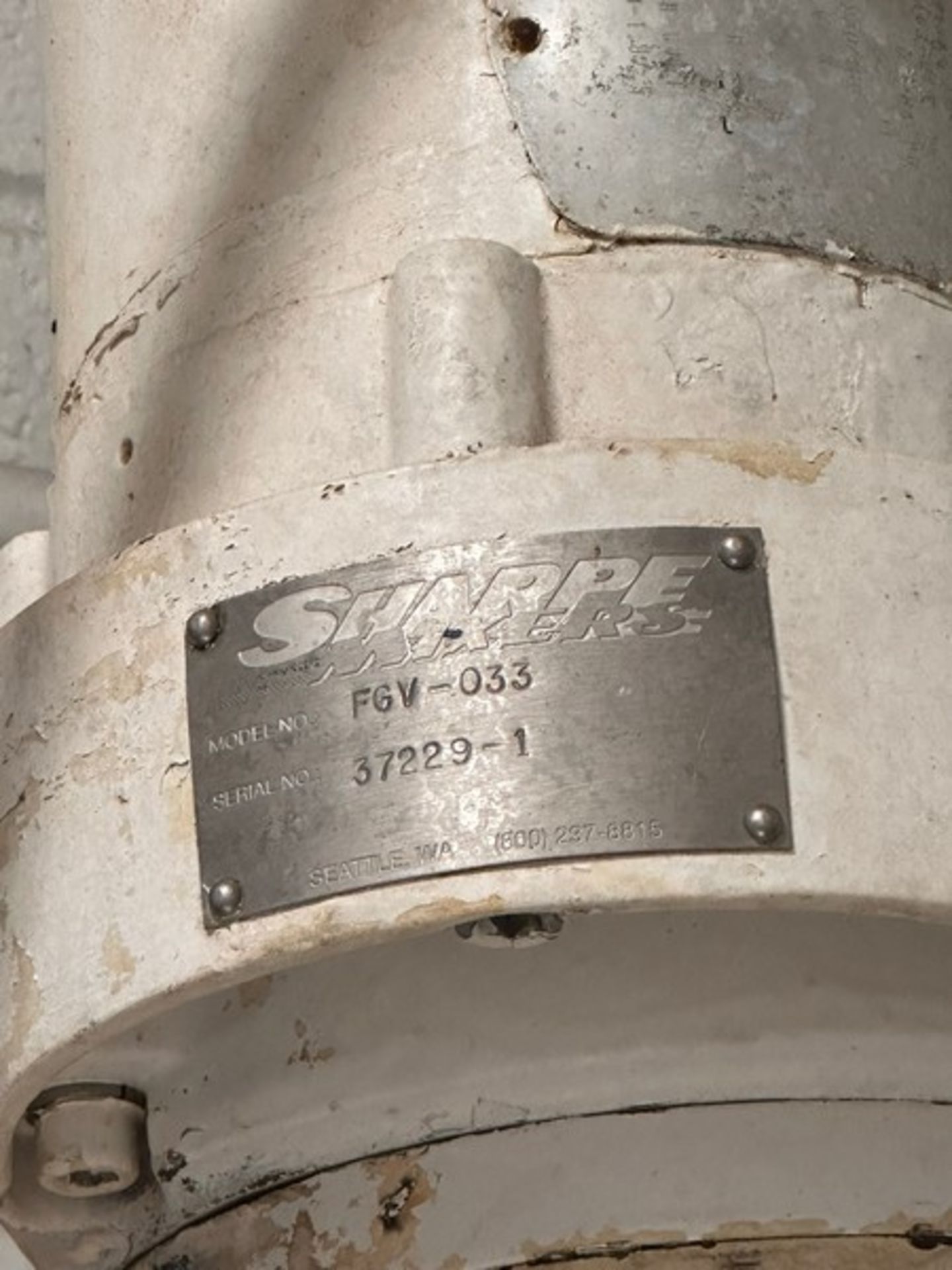 252 gallon Stainless Steel Cone bottom Mix Tank, built by JV NorthWest. Top entering slanted Sharp - Image 9 of 18