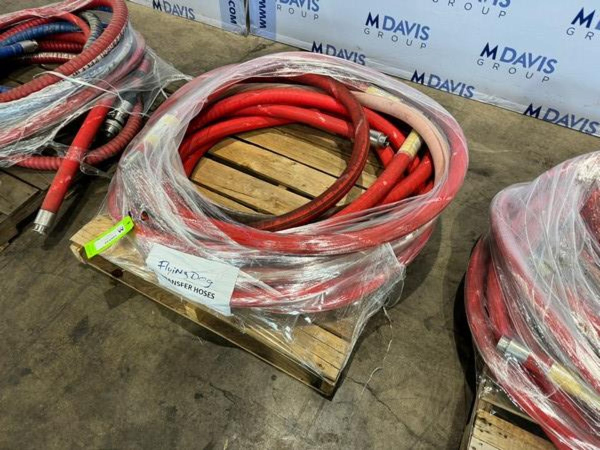 Assorted Transfer Hoses, Assorted Lengths, with Aprox. 1-1/2" Clamp Type End (NOTE: Stretch - Image 3 of 4