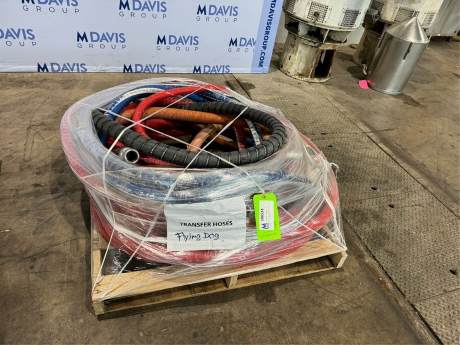 Assorted Transfer Hoses, Assorted Lengths, with Aprox. 1-1/2" Clamp Type Ends (NOTE: Pallet - Image 2 of 4