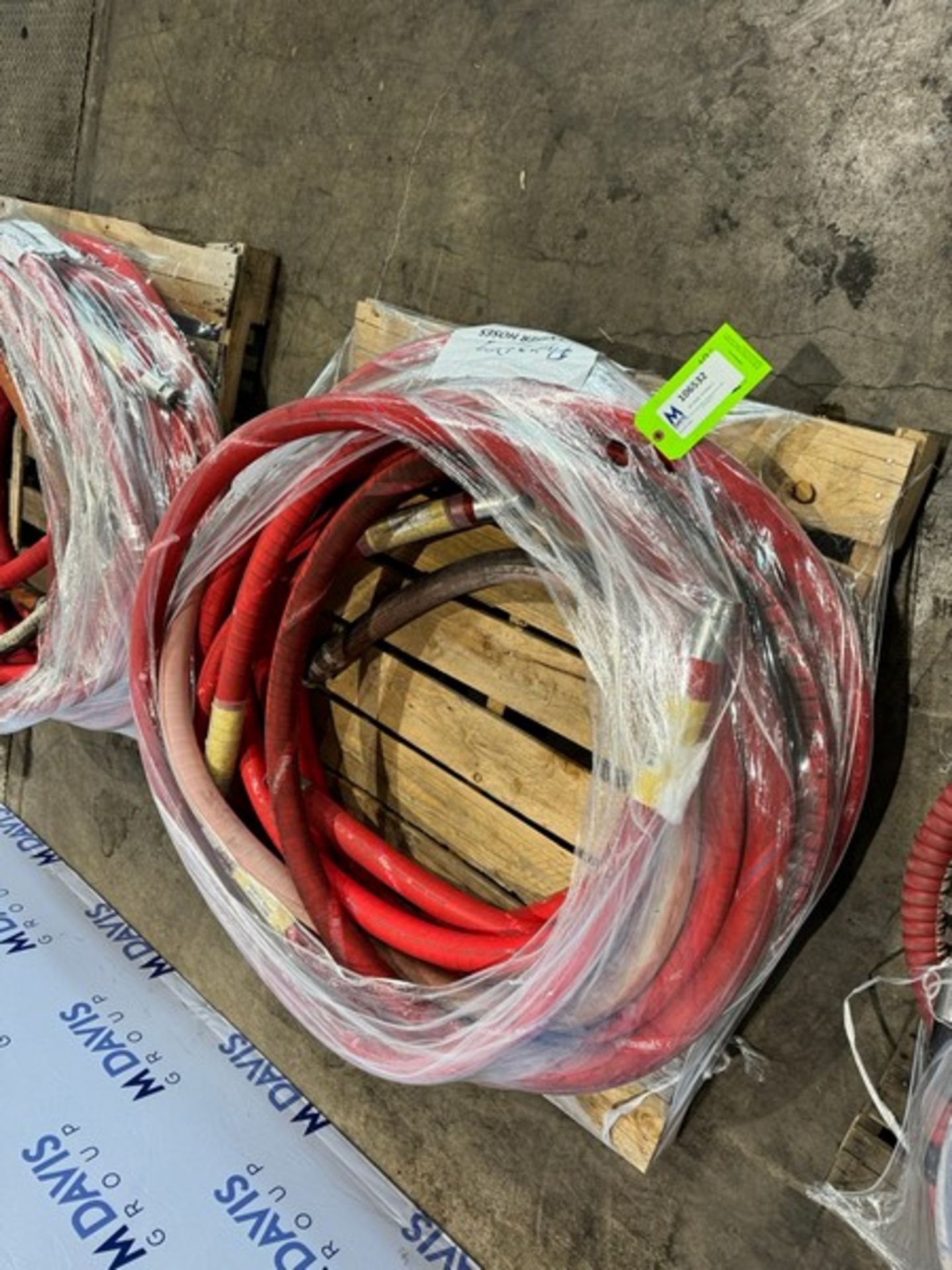 Assorted Transfer Hoses, Assorted Lengths, with Aprox. 1-1/2" Clamp Type End (NOTE: Stretch - Image 2 of 4