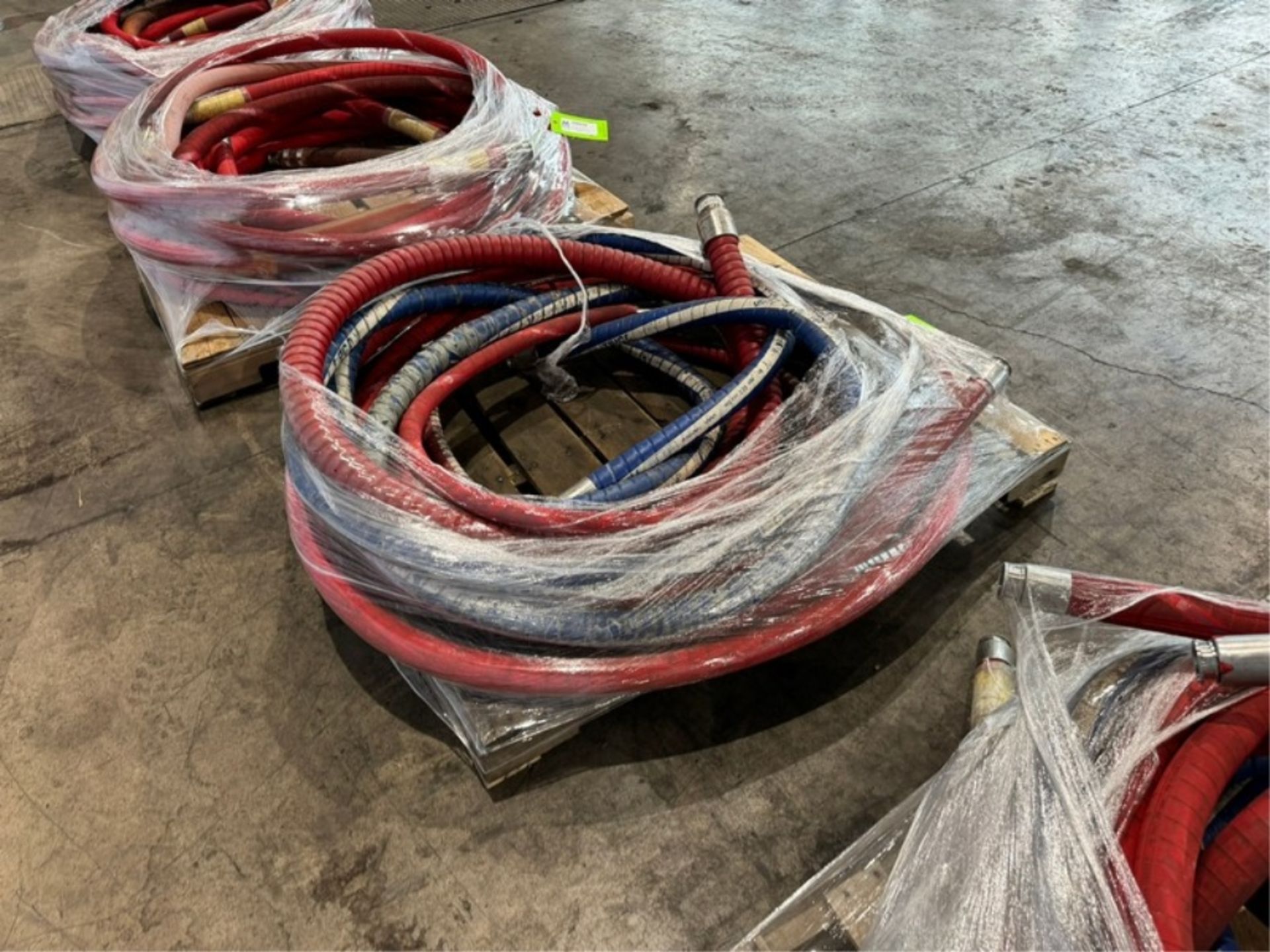 Assorted Transfer Hoses, Assorted Lengths, with Aprox. 1-1/2"-2" Clamp Type Ends (NOTE: Stretch - Image 3 of 4