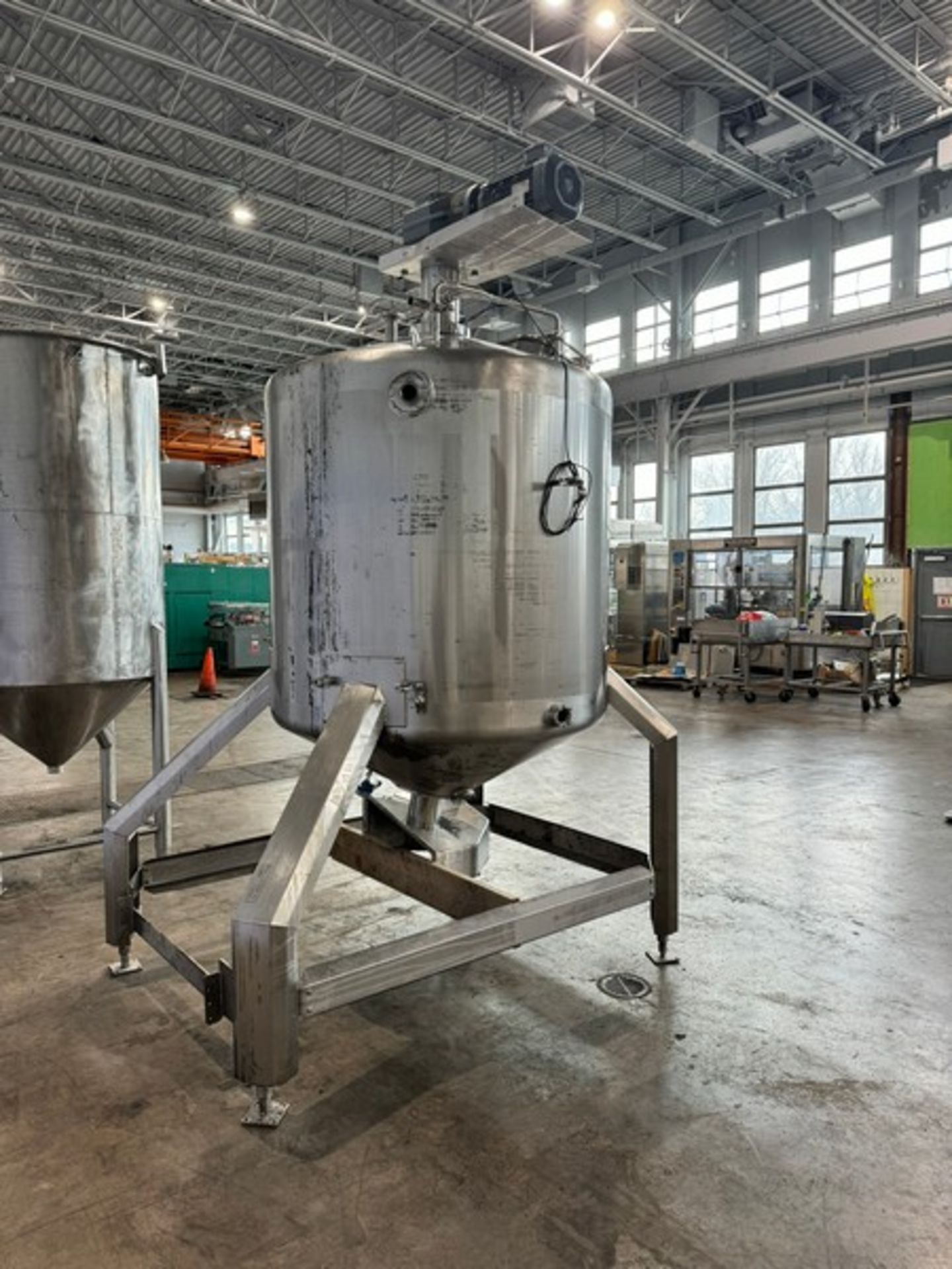 2012 2,000 Liter S/S Batch Formula Pro Mixer 2 Mixer, Project No.: 130614-BF01, with (3) S/S CIP - Image 4 of 18