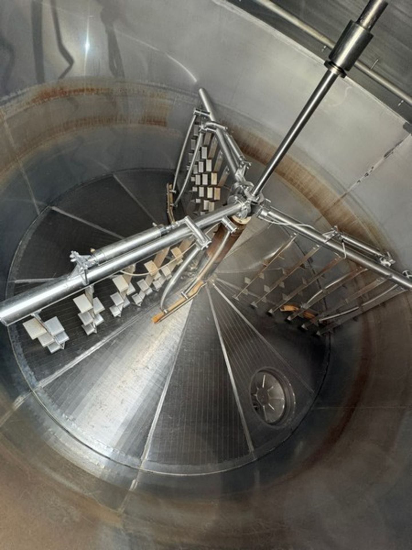 2012 Specific Mechanical Systems 45 BBL Capacity S/S Lauter Tun Tank, S/N RMP-136-12, with Legs, - Image 15 of 16