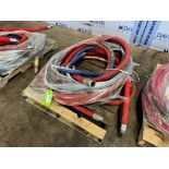 Assorted Transfer Hoses, Assorted Lengths, with Aprox. 1-1/2"-2" Clamp Type Ends (NOTE: Stretch