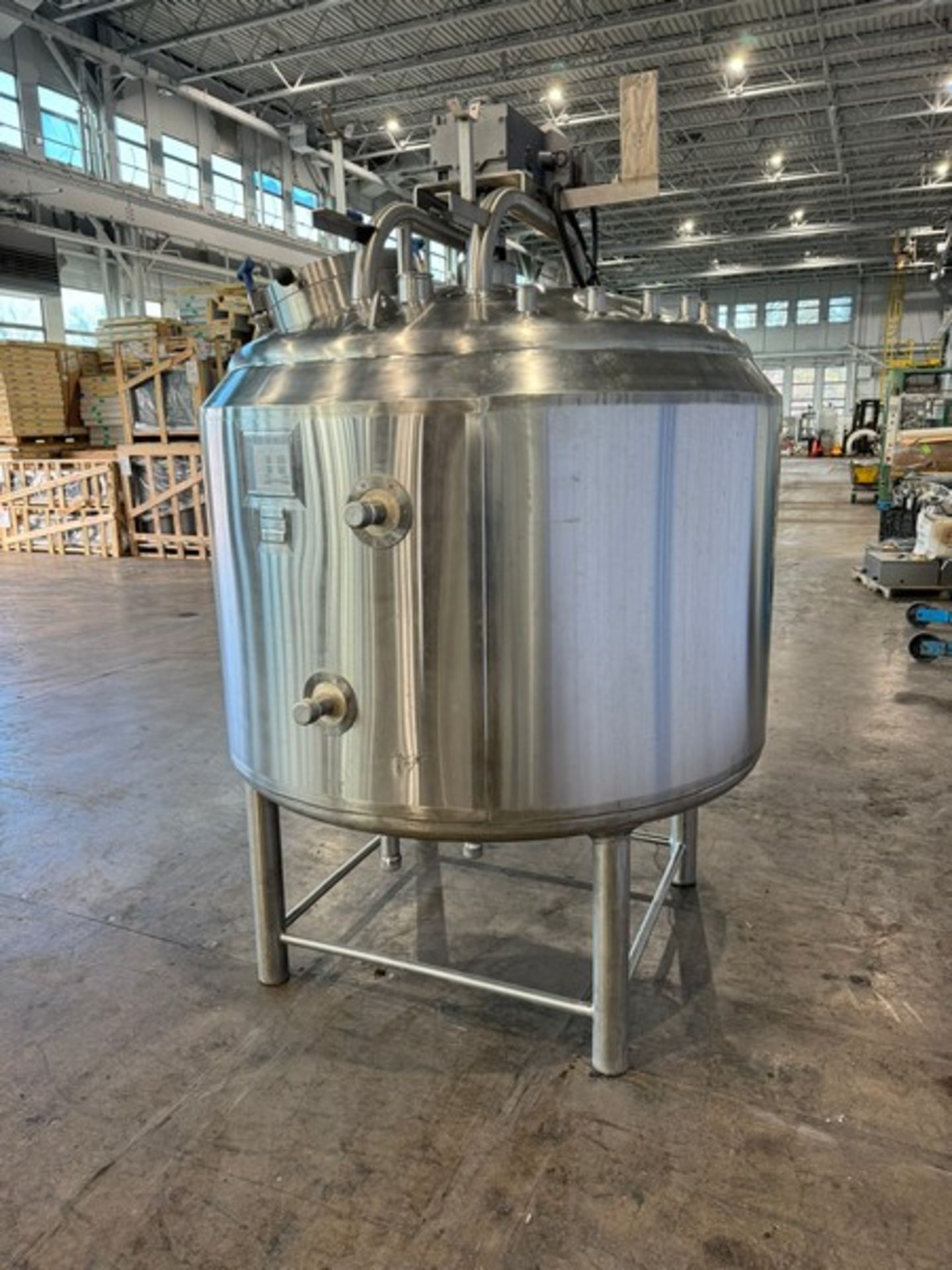 2013 Feldmeier 500 Gal. S/S Processor, S/N E127911, Vessel MAWP 15 PSI @ 350 F, External MAWP FV PSI - Bild 3 aus 19