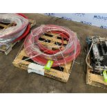 Assorted Transfer Hoses, Assorted Lengths, with Aprox. 2" Clamp Type S/S Ends (NOTE: Stretch Wrapped