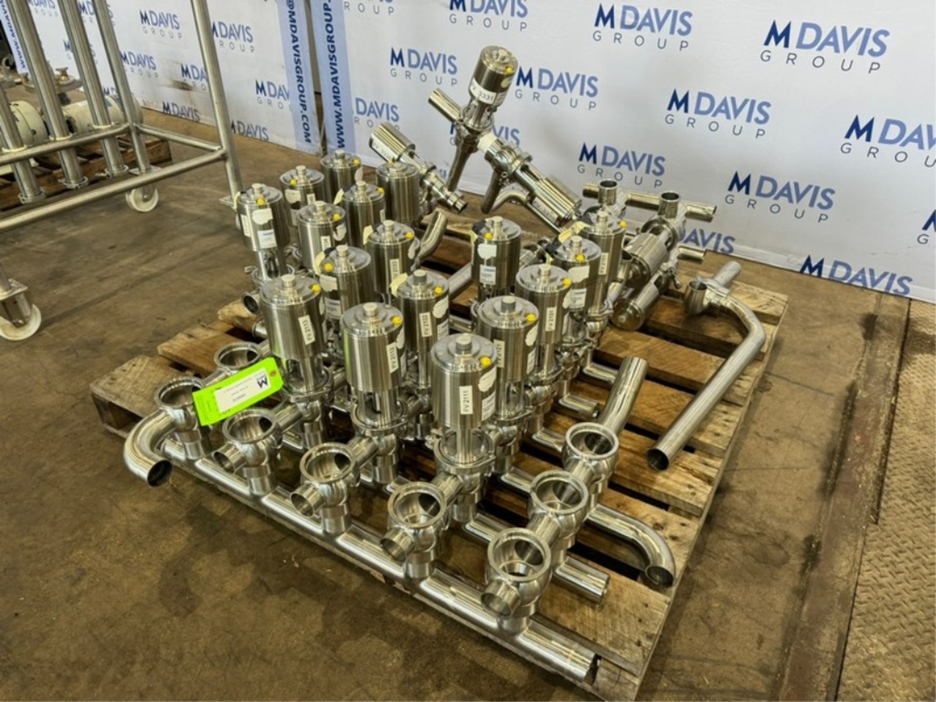 (21) Sudmo S/S Air Valves, with S/S Manifold (Inv. #103822) (LOCATED MONROEVILLE, PA) (RIGGING, - Image 2 of 5