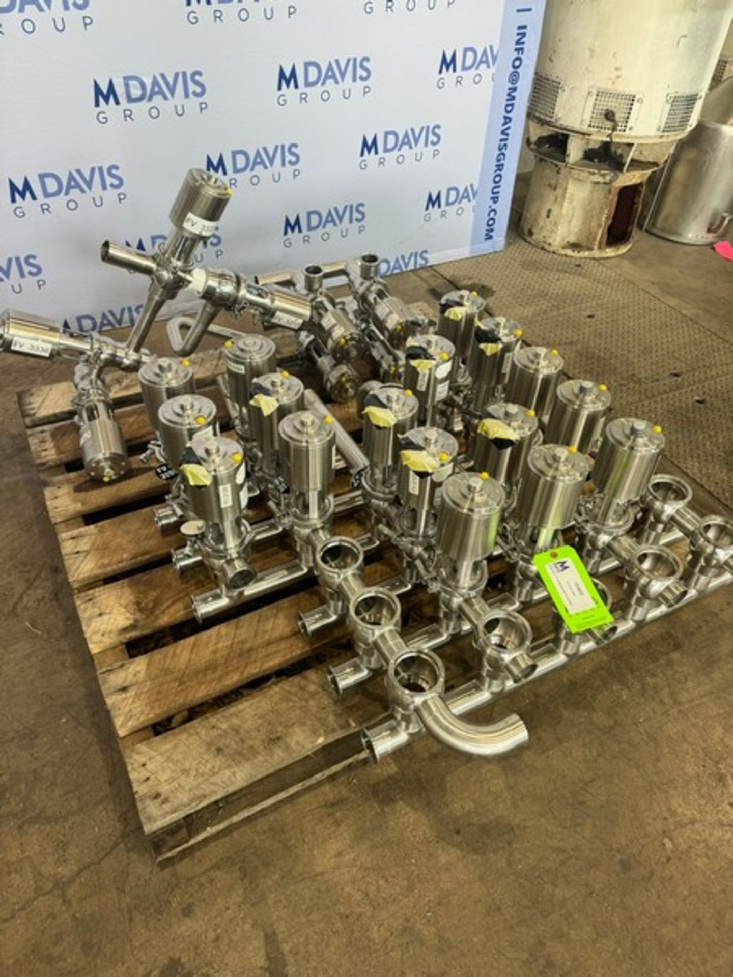 (21) Sudmo S/S Air Valves, with S/S Manifold (Inv. #103822) (LOCATED MONROEVILLE, PA) (RIGGING, - Image 5 of 5
