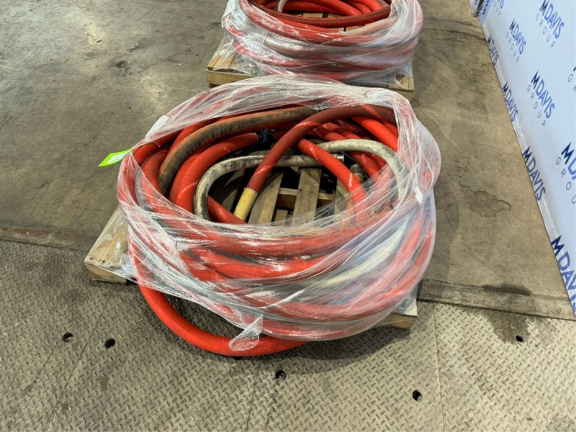 Assorted Transfer Hoses, Assorted Lengths, with Aprox. 1-1/2" Clamp Type Ends (NOTE: Stretch Wrapped - Image 3 of 4