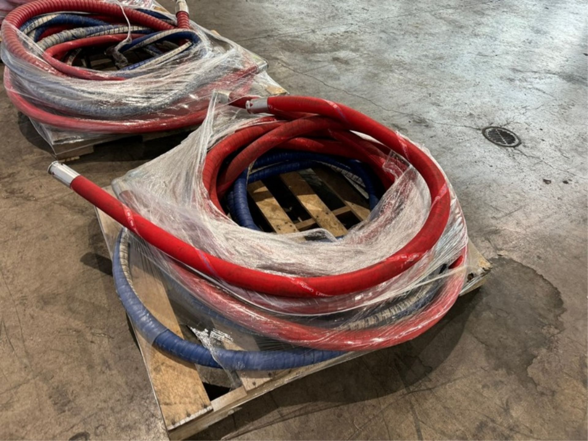 Assorted Transfer Hoses, Assorted Lengths, with Aprox. 1-1/2" Clamp Type Ends (NOTE: Stretch Wrapped - Image 3 of 4