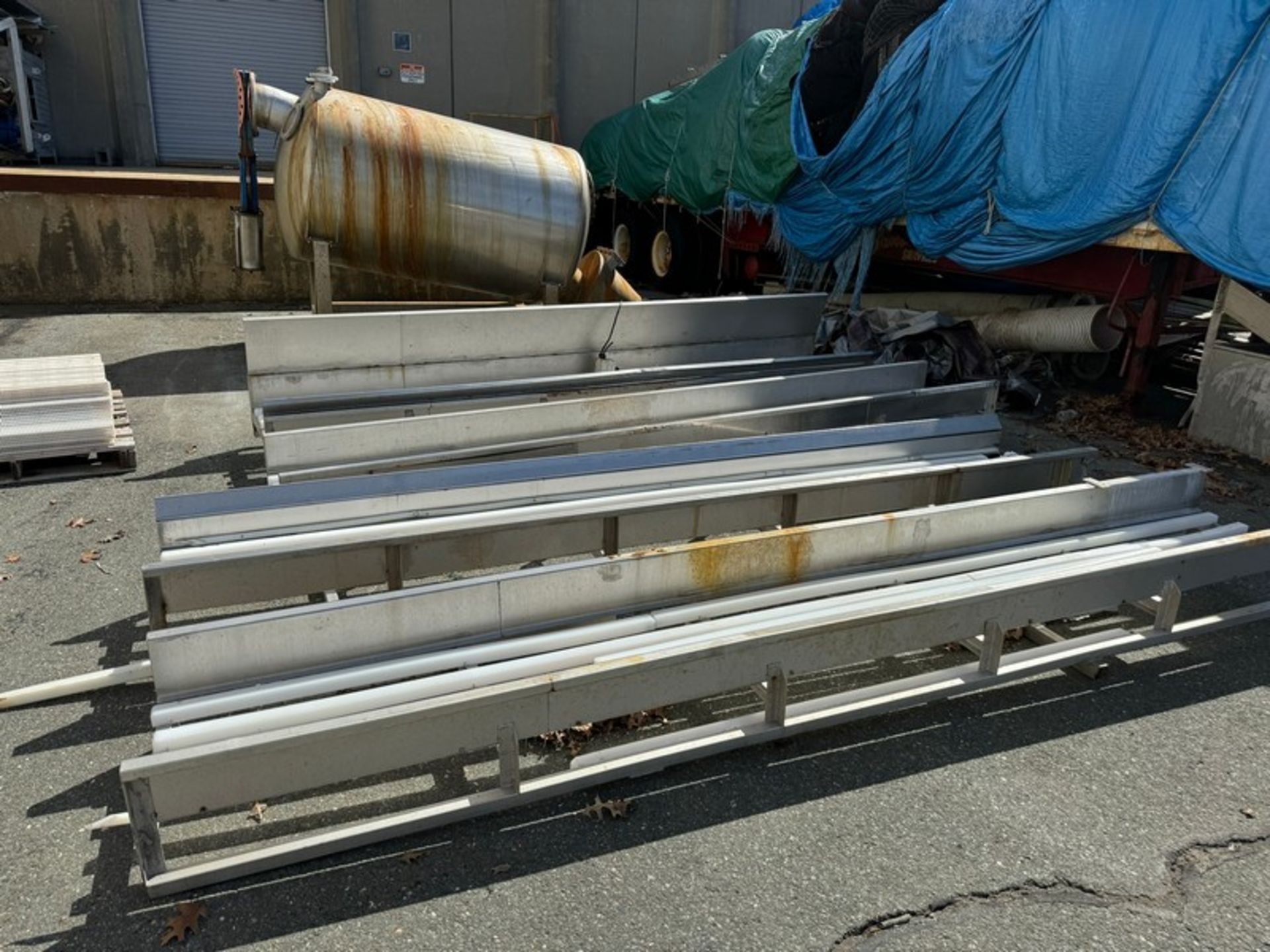 (4) Straight Sections of S/S Conveyor - Image 3 of 5