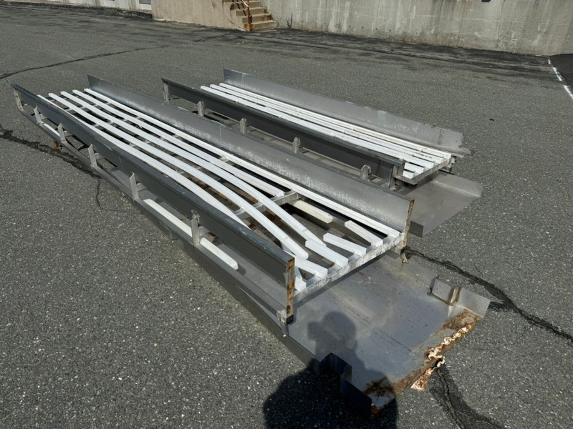 7-Sections of Straight Conveyor Frames - Image 4 of 7