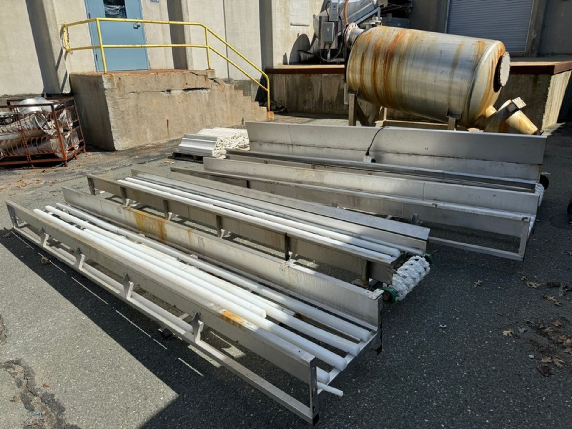(4) Straight Sections of S/S Conveyor