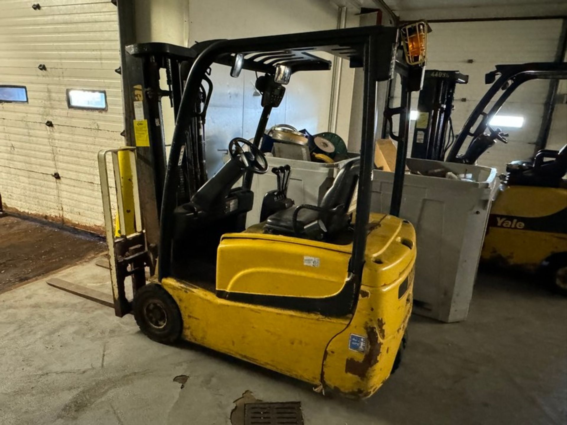 YALE 3,450 lb. Sit-Down Electric Forklift