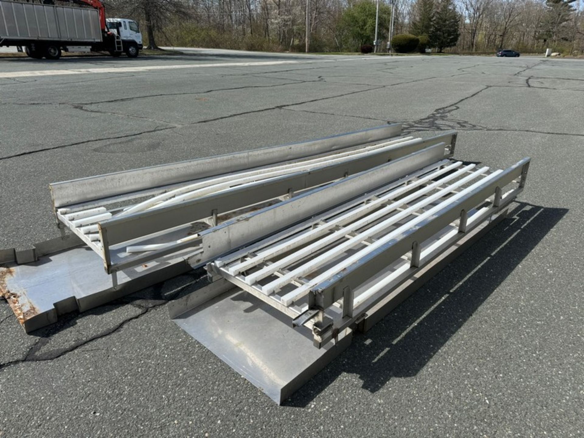 7-Sections of Straight Conveyor Frames - Image 5 of 7