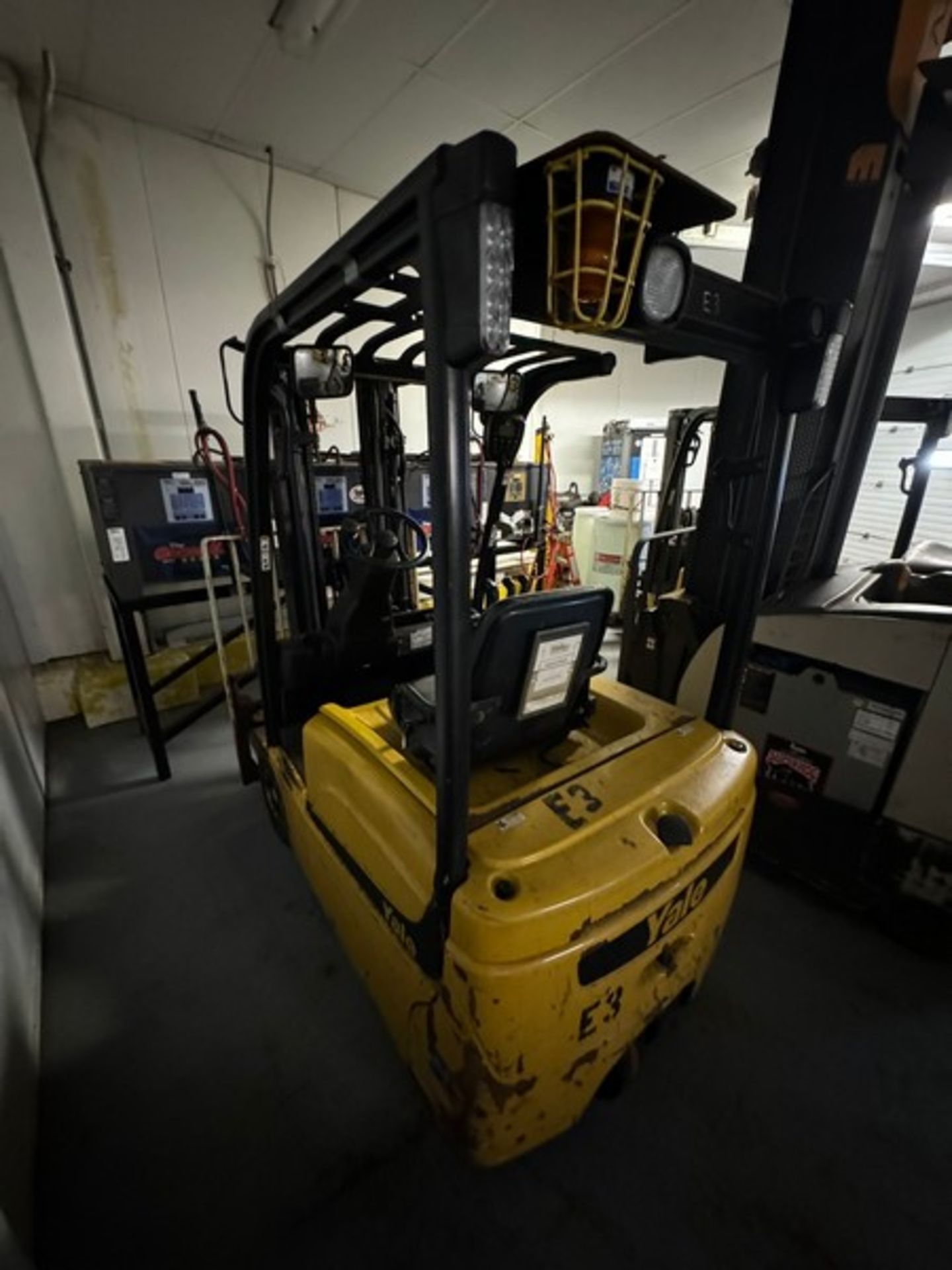 Yale 3,450 lbs. Sit-Down Electric Forklift - Image 2 of 9